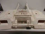 1991 Kawasaki Bayou KLF220A Genuine Rear Back Fender Mud Guard White. Fixed Price $129.00.