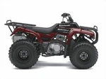 New Oem Kawasaki Bayou 250 Front Fender Dark Red 35004-1380-16L. Fixed Price $214.95.