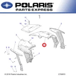 New Polaris 2020 Rzr 900 Inch Right Side Front Fender Radar Blue 5450718-724. Fixed Price $644.99.