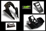 New Suzuki LT250R Plastic Black Race Front Rear Fenders Custom Carbon Hood. Fixed Price $782.52.