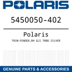 Polaris Genuine Oem Trim-fender Rh Gls Trbo Silver Part 5450050-402 Slingshot. Fixed Price $79.95.
