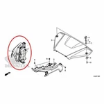 New Oem Honda Pioneer 500 Right Front Fender Hood. Fixed Price $149.95.