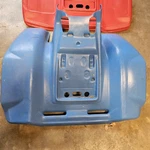 Maier Manufacturing 86 - 89 Elelctric Blue Rear Fender For Honda TRX250R. Fixed Price $200.00.