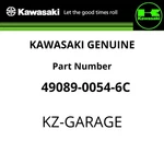 Kawasaki Genuine Shroud-engine,rh,ebon 49089-0054-6C New. Fixed Price $64.75.