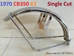 1970 Honda CB350 K2 Chrome Front Fender For 61100-317-610XW. 1968-1971 K0-K1-K3. Fixed Price $199.99.