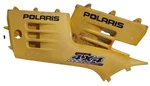 Yellow Side Cover Panels 2000-2004 Polaris Sportsman 335 400 500 Efi Ho 4X4 2B5A. Fixed Price $200.00.