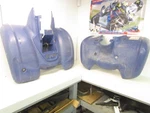 10 Kawasaki Kvf 360 4X4 Prairie Front Rear Fenders Blue 35004-1378-16V 2003-2012. Fixed Price $475.00.