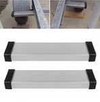Aluminum Boat Trailer Round Fender Mount And Step Pad (pair) Bolt On Brackets. Fixed Price $49.60.