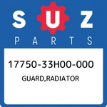 17750-33H00-000 Suzuki Guard,radiator 1775033H00000, New Genuine Oem Part. Fixed Price $36.59.