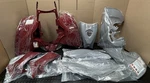 09-25 Yamaha YFZ450R Fenders Plastics Front Rear Maroon Gray Oem Fastship. Fixed Price $999.99.
