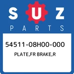54511-08H00-000 Suzuki Plate,fr Brake,r 5451108H00000, New Genuine Oem Part. Fixed Price $21.41.