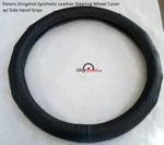 Polaris Slingshot Synthetic Leather Steering Wheel Cover 2015-19 Except Slr. Fixed Price $72.00.