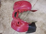 2004 Kawasaki Prairie 700 Rear Back Fender Mud Guard. Fixed Price $120.00.