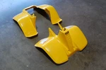 Suzuki LT50 84 - 87 Quadrunner Plastic Yellow Front And Rear Fender Set. Fixed Price $286.82.