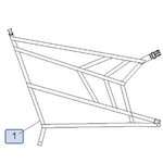 Polaris New Oem Front Door Nets, 2685841. Fixed Price $314.99.