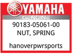Yamaha Oem Part 90183-05061-00 Nut, Spring. Fixed Price $6.49.