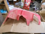 Yamaha Grizzly 700 Yfm 2008 Left Front Fender Mud Guard. Fixed Price $84.95.