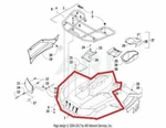 New Oem Arctic Cat 700 Efi Auto 4X4 Front Fender Burnt Orange 2008. Fixed Price $1239.95.