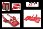New Yamaha Banshee Yfz 350 Red Race Front And Rear Fender Complete Set. Fixed Price $659.86.