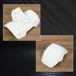 New White Plastic Front & Rear Fender Kit For Honda 1978-1985 Atv. Fixed Price $157.04.