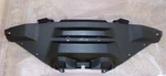 Honda Rincon 650, 680 Rear Fender Black Center Piece With Exhaust Heat Shield. Fixed Price $259.95.