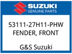Suzuki Oem Part 53111-27H11-PHW Fender, Front (timber). Fixed Price $617.66.