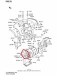New Oem Suzuki Twin Peaks 700 Lt-v Left Side Cover. Fixed Price $34.95.