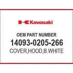 Kawasaki Cover,hood,b.white 14093-0205-266 Oem New. Fixed Price $189.54.