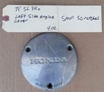 1971 Honda SL350 Left Side Engine Cover Used H-560 P 26. Fixed Price $42.70.