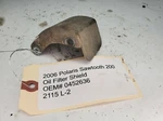 2006 Polaris Sawtooth Oil Filter Shield OEM#0452636 2115(L-2). Fixed Price $8.50.