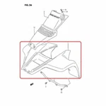 Oem Genuine Factory New Suzuki Quadsport Front Fender Yellow. Fixed Price $474.95.