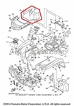 Oem Genuine Factory New Yamaha Grizzly 550 700 Front Center Access Hood Lid. Fixed Price $109.95.
