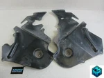 Kawasaki Prairie KVF400D 4X2 Genuine Front Inner Engine Mud Guard Panels. Fixed Price $48.00.