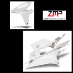New Honda 04 - 05 White Air Scoops And Rear Fender Set. Fixed Price $489.33.