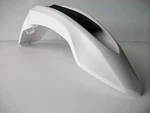 New Polisport White Supermoto Front Mudguard Honda Fender Motocross Yamaha. Fixed Price $54.70.