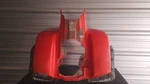 Suzuki Ltf LT250 87 - 98 Quadrunner Red Plastic Rear Fender. Fixed Price $249.99.