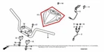 New Oem Honda Sportrax Handlebar Steering Cover Black. Fixed Price $99.99.