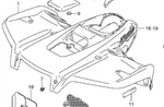 Suzuki 53111-31GC3-YVA Fender Front. Fixed Price $599.99.