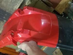 1985 1986 1987 Honda Atc 250ES Big Red Oem Front Fender With Mudflap + Bolts. Fixed Price $300.00.