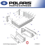 New Polaris 2020-2021 General 1000 Lh Rear Fender Flair Black 5456167-070 Oem. Fixed Price $194.99.