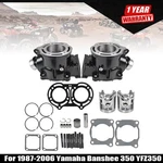 For 1987-2006 Yamaha Banshee YFZ350 Atv Cylinder Piston Gasket Top End Kit. Fixed Price $97.45.