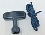 Atc Trx Kaf Klt Ytm Yfm Atv Utv Replacement Recoil Pull Start Handle 6' Rope. Fixed Price $34.99.