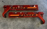 Polaris Oem Left&right Panel Trim Orange Rust For 20/25/26 XP1000. Fixed Price $600.00.