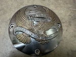 Harley-davidson Live To Ride Derby Clutch Cover Iron Eagle Chrome. Fixed Price $34.99.