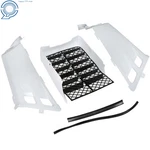 Gas Tank Side Cover Radiator Grill White 1987-2006 For Yamaha Banshee YFZ350. Fixed Price $39.41.