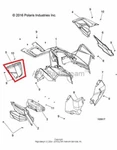 New Oem Polaris Scrambler 850 Right Side Upper Panel Black. Fixed Price $104.95.
