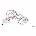 New Oem Honda Pioneer 500 Right Rear Fender Panel Yellow. Fixed Price $104.95.