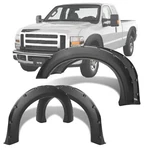 Yitamotor Fender Flares Kit Compatible With 2008-2010 Ford F-250 F-350 Super .... Fixed Price $213.41.