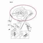 Oem Genuine Factory New Suzuki Quadsport Rear Fender Yellow. Fixed Price $624.95.