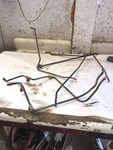 Honda TRX350 Rancher 4X4 Atv Oem Fender And Floorboard Stays N2026 2005. Fixed Price $19.95.